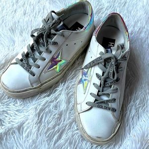 Golden Goose HI Star Low Top Sneakers